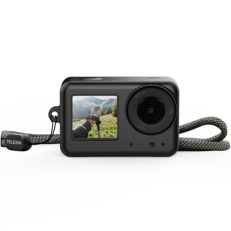 Силиконовый чехол для DJI Osmo Action 3/4/5 Pro Telesin S6-PTC-06-TDJ
