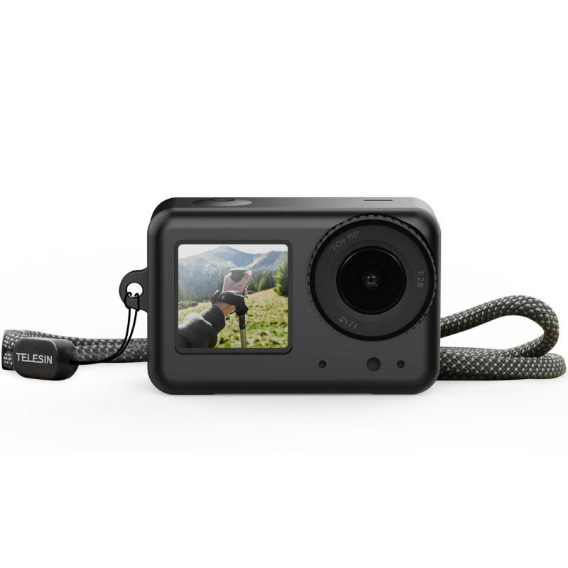 Силиконовый чехол для DJI Osmo Action 3/4/5 Pro Telesin S6-PTC-06-TDJ