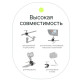 Затискач Клешня Краб для фотоаксесуарів 1/4" і 3/8" на штатив/стійку/триногу Super Clamp Large