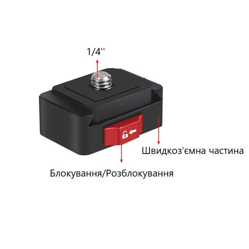 Быстросъемное крепление для Insta360 ONE X3 X2 X RS R GO 2 и фото и видео камер