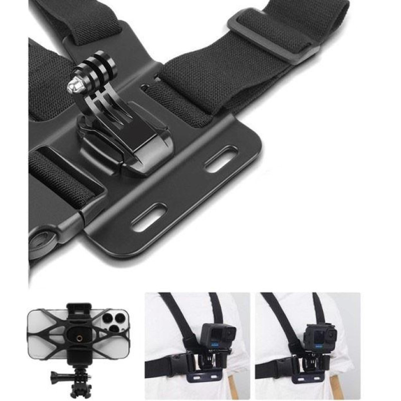 Кріплення на груди для смартфона, GoPro та інших екшн камер