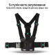 Крепление на грудь для смартфона и для GoPro и других экшн камер