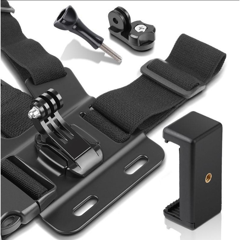Крепление на грудь для смартфона и для GoPro и других экшн камер