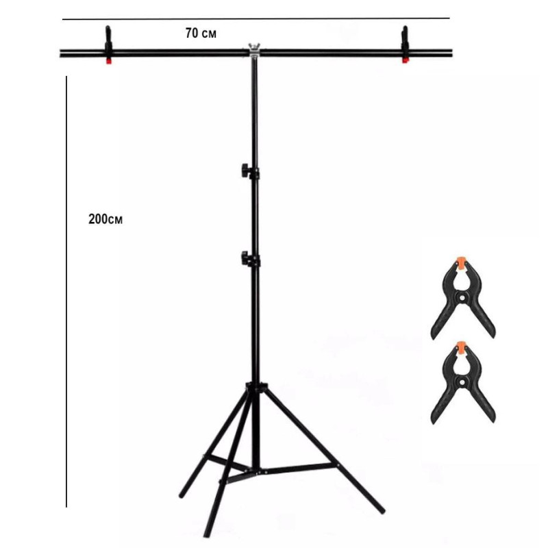 Стойка для фон Т-образная 200*70CM Puluz