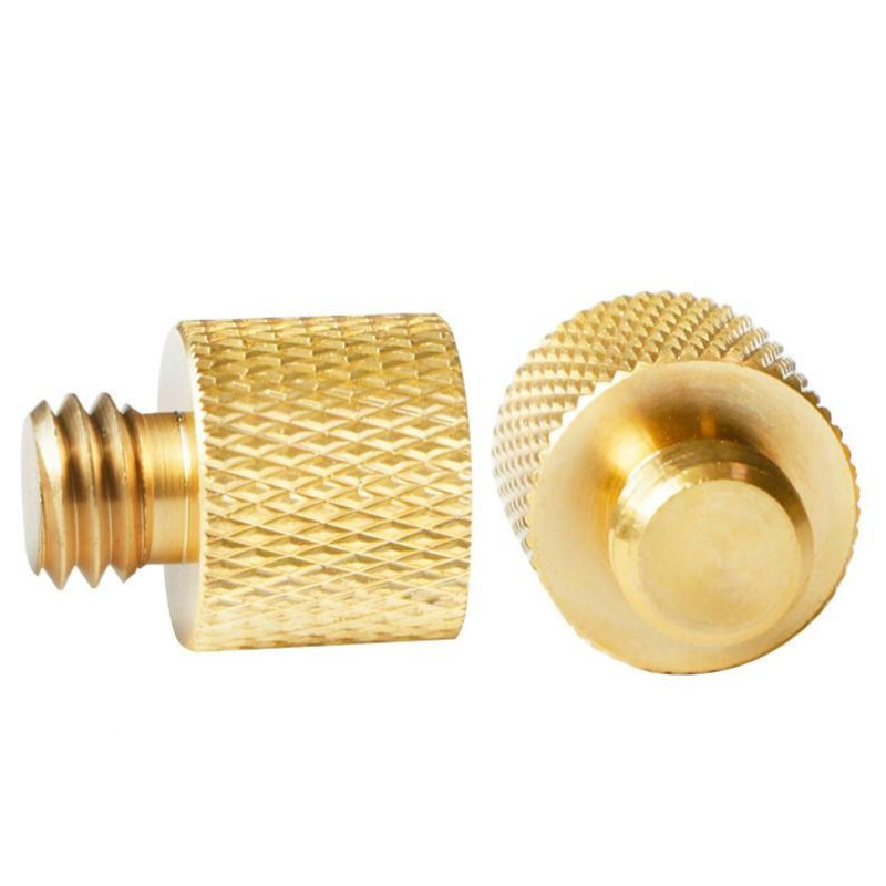Адаптер переходник с резьбы 3/8" Male (папа) на 1/4" Female (мама)  LS083)