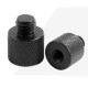 Адаптер переходник с резьбы 3/8" Male (папа) на 1/4" Female (мама) (Puluz LS103)