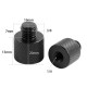 Адаптер переходник с резьбы 3/8" Male (папа) на 1/4" Female (мама) (Puluz LS103)