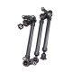 Металлический кронштейн с шарнирным креплением Magic Arm Super Clamp 75 см для фото и видео техники