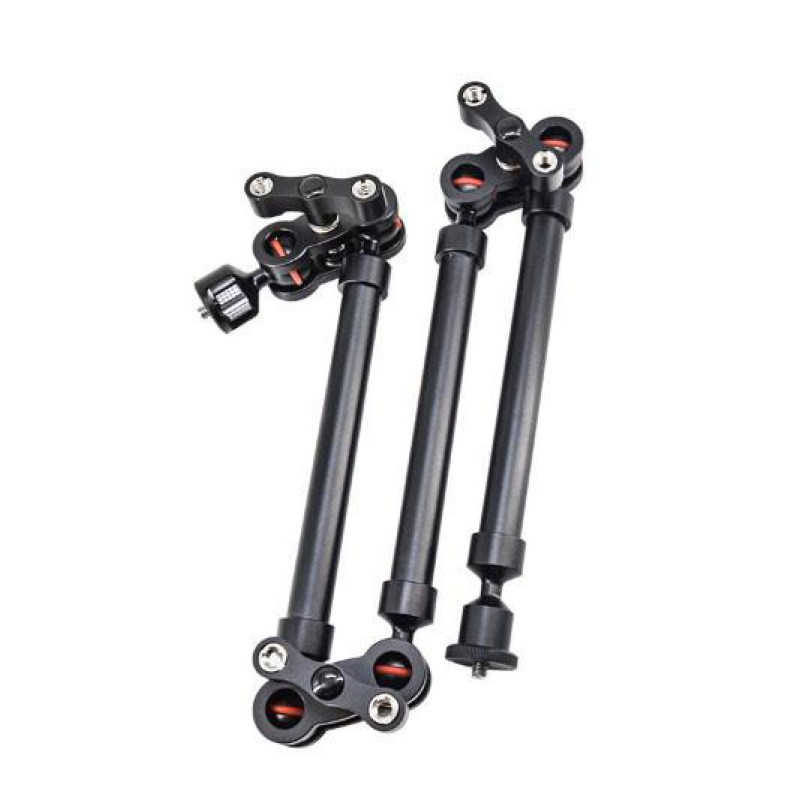 Металевий кронштейн із шарнірним кріпленням Magic Arm Super Clamp 75 см для фото- та відеотехніки із затискачем на стіл