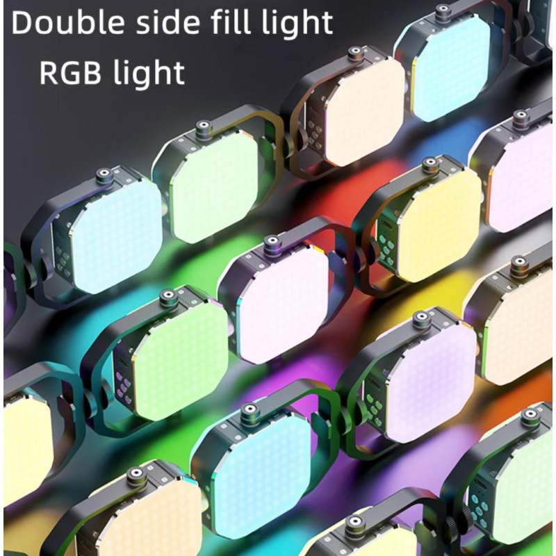 Накамерне світло RGB RX-01-MINI 3000-9500 K