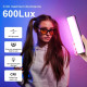 Магнітне портативне світло Puluz PU4138 17 см LED RGB 2000mAh 2500-9000K