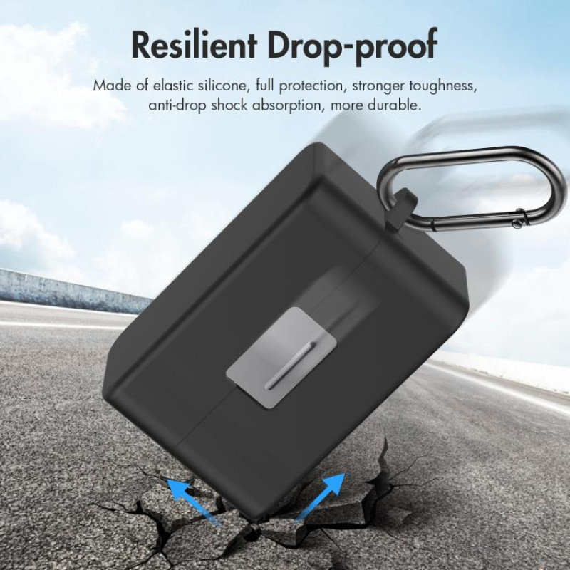 Силиконовый чехол для DJI Mic Mini Puluz PU744B (Черный)