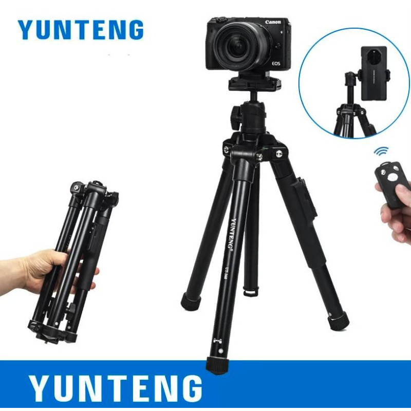 Профессиональный штатив для смартфона, видеокамеры, фотоаппарата 36-168 см Yunteng UT-360