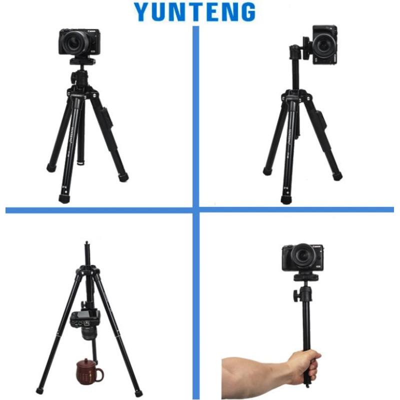 Профессиональный штатив для смартфона, видеокамеры, фотоаппарата 36-168 см Yunteng UT-360