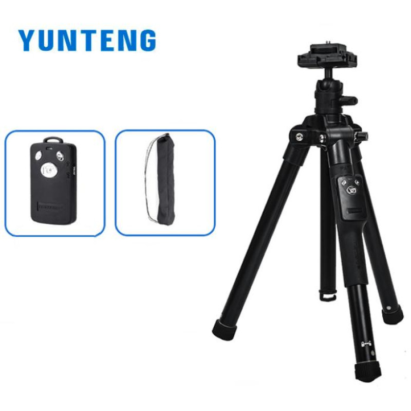Профессиональный штатив для смартфона, видеокамеры, фотоаппарата 36-168 см Yunteng UT-360