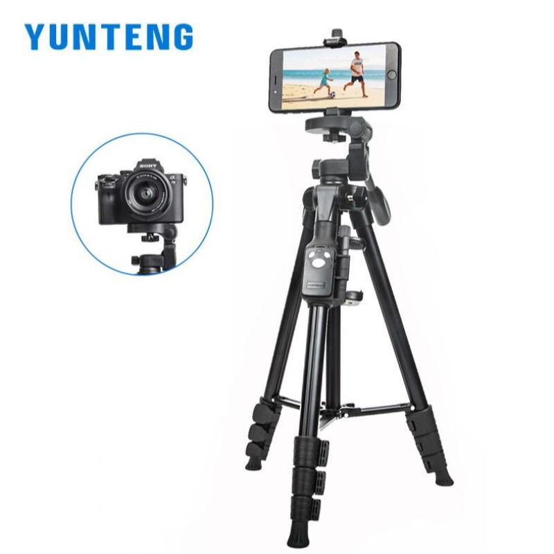 Професійний штатив для телефона, фото та відеотехніки Yunteng VCT-6108