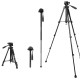 Професійний штатив для фотоапарата, відеокамери та смартфона Kingjoy VT-880 47,6-146,5 см / Тринога для телефона