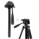 Професійний штатив для фотоапарата, відеокамери та смартфона Kingjoy VT-880 47,6-146,5 см / Тринога для телефона