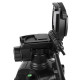 Професійний штатив для фотоапарата, відеокамери та смартфона Kingjoy VT-880 47,6-146,5 см / Тринога для телефона