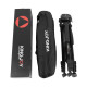 Професійний штатив для фотоапарата, відеокамери та смартфона Kingjoy VT-880 47,6-146,5 см / Тринога для телефона