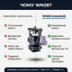 Крепление шаровая голова холодный башмак монитор камера 360° алюминий 1/4" WN28