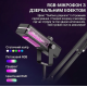Микрофон конденсаторный Mic Pro Audio CM-100 с RGB подсветкой