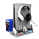 Док-станция для PlayStation 5 Slim / PlayStation 5 / PlayStation 5 Pro с зарядкой для 2-х геймпадов (Белый)