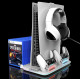 Док-станция для PlayStation 5 Slim / PlayStation 5 / PlayStation 5 Pro с зарядкой для 2-х геймпадов (Белый)