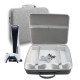 Компактний кейс для подорожей та зберігання PlayStation 5 Slim (Сірий)