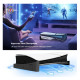 Горизонтальна підставка для PlayStation 5 Slim / PlayStation 5 Pro (PS5 Slim, PS5 Pro) (Чорний)