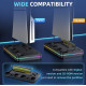Мультифункціональна RGB док-станція IINE для PlayStation 5 Slim із зарядкою для 2-х геймпадів Dualsense