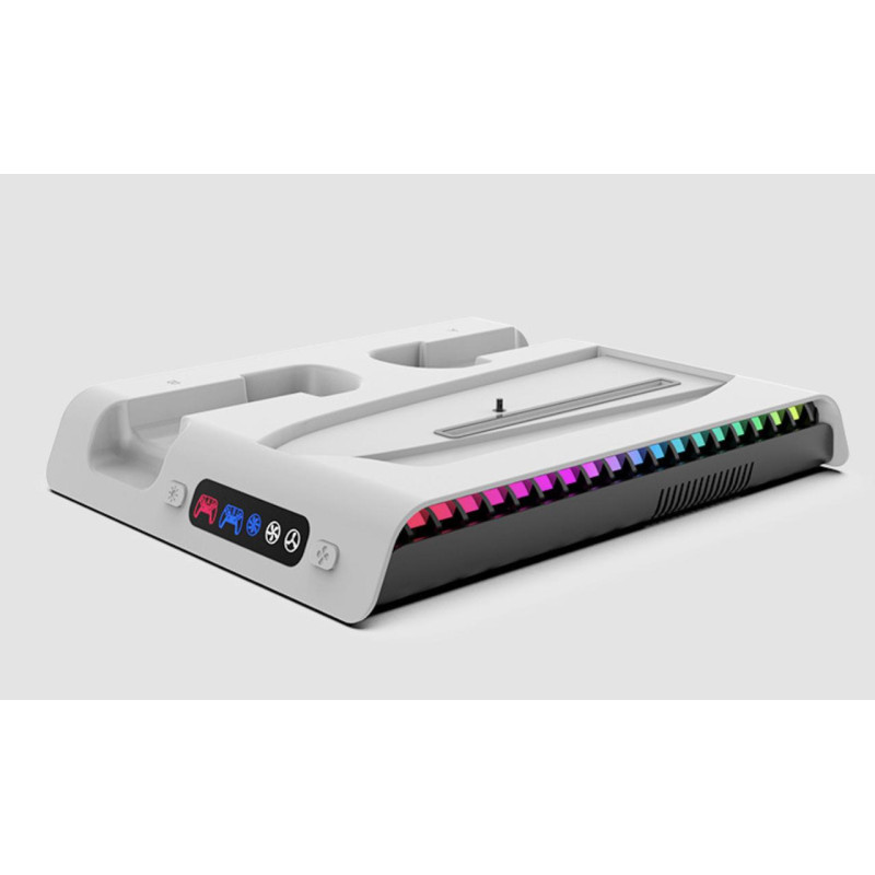 Док-станция, подставка для PlayStation 5 Slim / Pro с зарядкой для 2-х геймпадов Ipega PG-P5S006