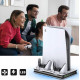 Док-станція для PlayStation 5 з LED зарядкою для 2-х геймпадів PS5 (Білий)