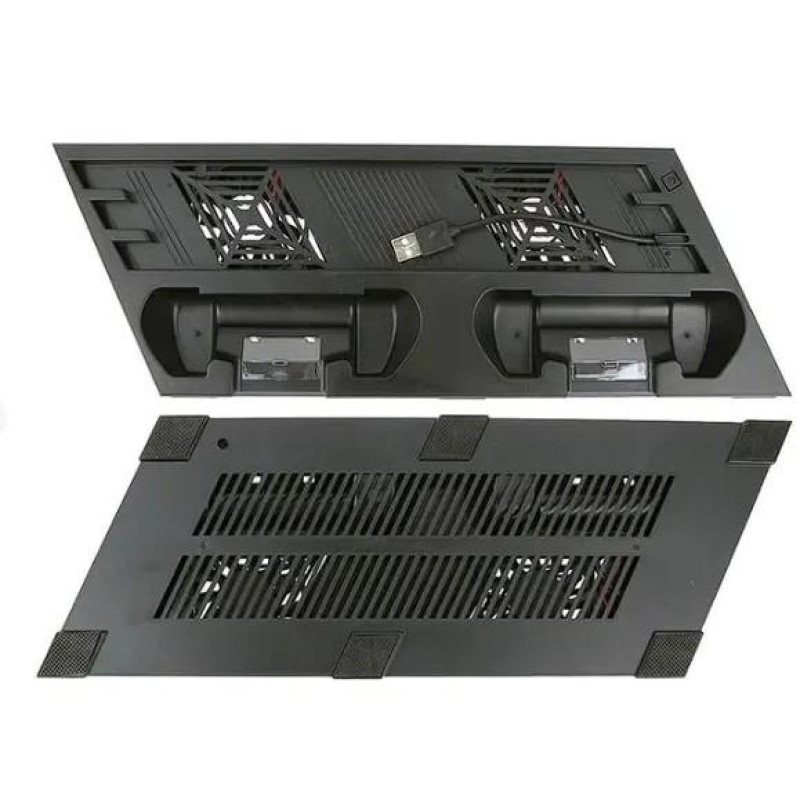 Док-станция для PlayStation 5 с LED зарядкой для 2-х геймпадов PS5 (Черный)