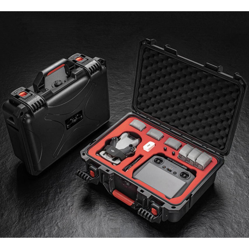 Ударопрочный кейс для DJI Mini 4 Pro, Mini 3 Pro, Mini 3 с ремешком на плечо STARTRC 1129687 (Красный)
