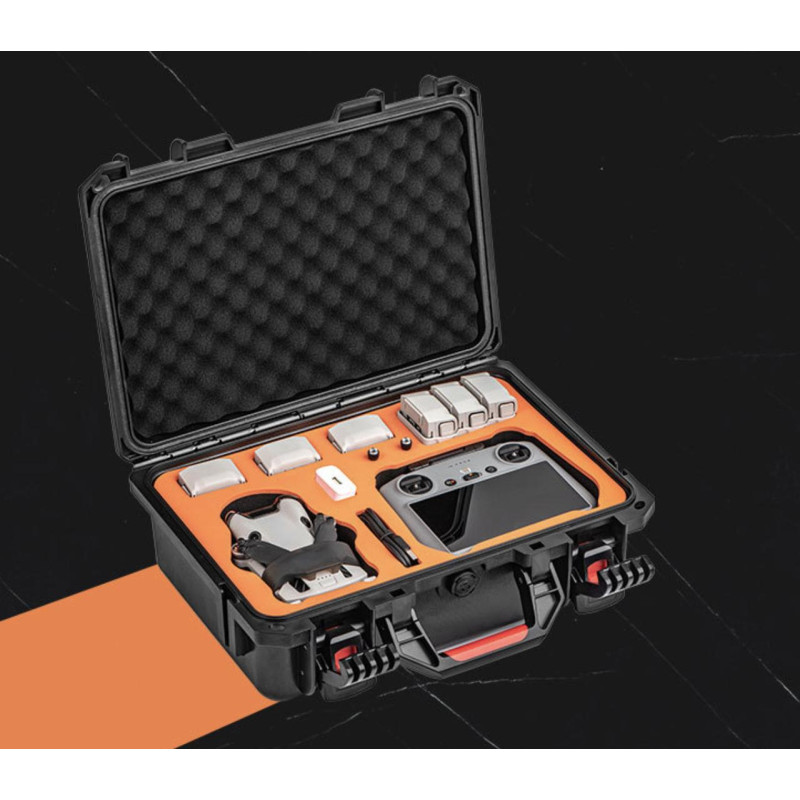Ударопрочный кейс для DJI Mini 4 Pro, Mini 3 Pro, Mini 3 с ремешком на плечо STARTRC 1129687 (Оранжевый)