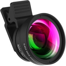 Макро объектив для телефона 2в1 Wide Angle & 12.5X Macro APEXEL