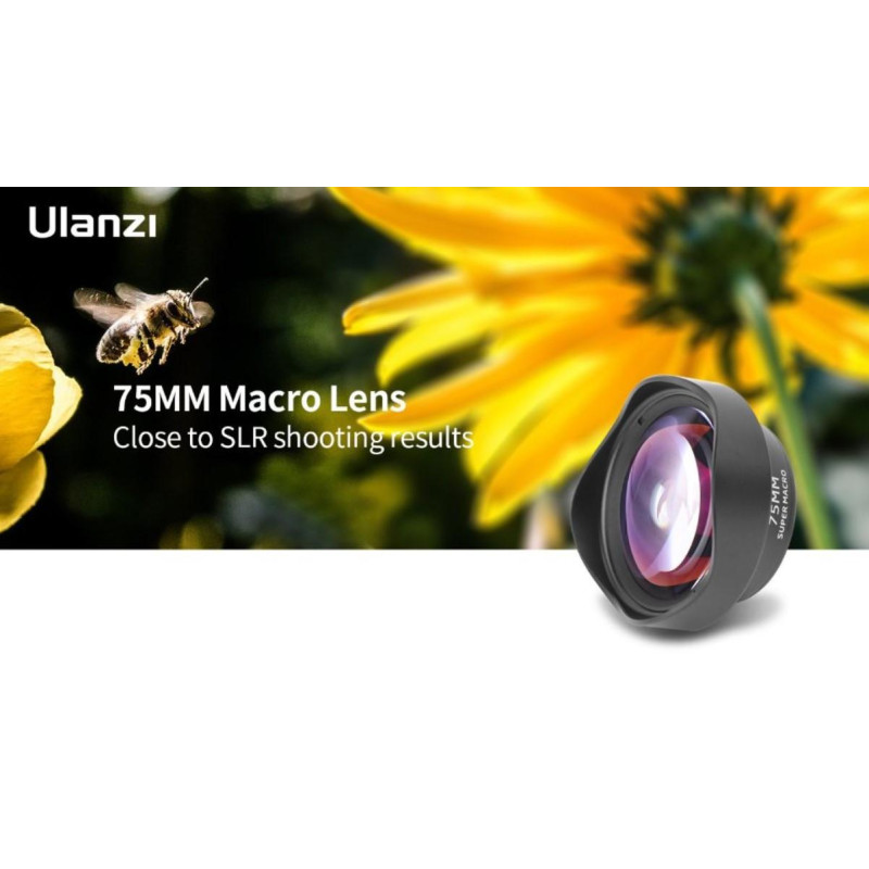 Макро об'єктив для телефона ULANZI 75mm 10x Macro 1678
