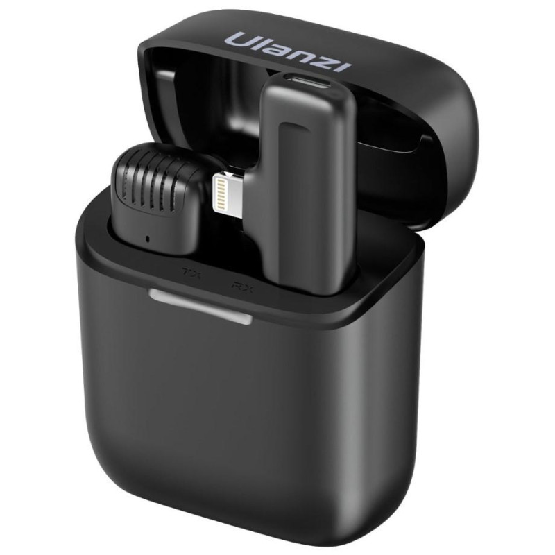 Безпровідний мікрофон для IPhone Apple Lightning (приймач + мікрофон) Ulanzi J11