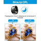 Макро объектив для телефона с CPL фильтром 100 мм F1.8 10x Apexel APL-HB100CPL