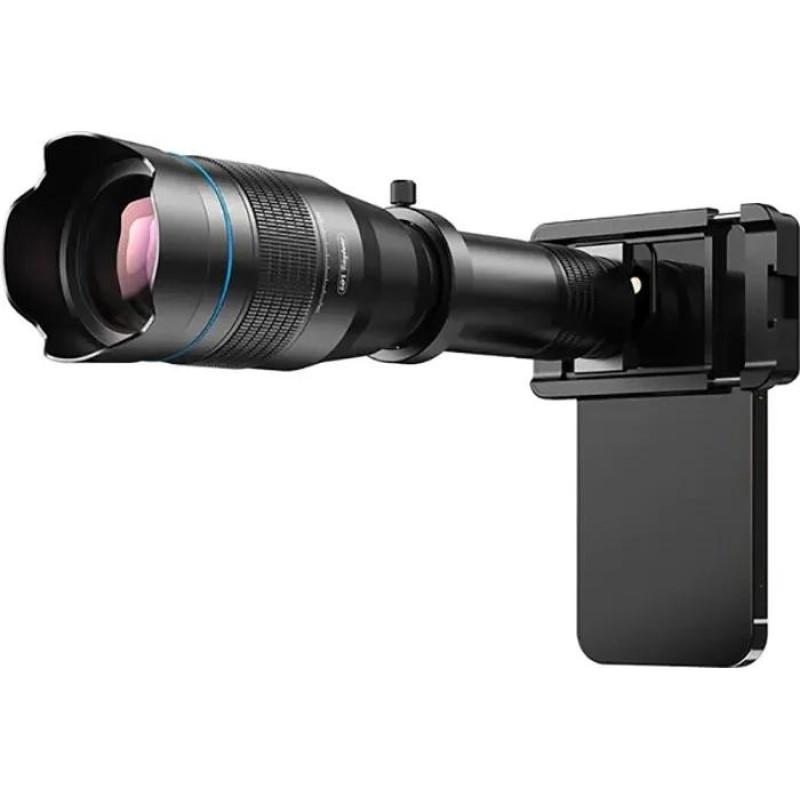 Затискач для об'єктива на телефон і фотоапарат Apexel APL-FL001