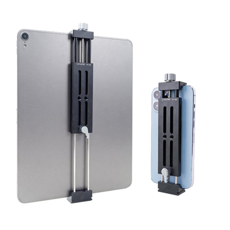 Крепление для планшета и смартфона на штатив с резьбой 1/4 Cimapro CP-12S 13.8-33.5 см