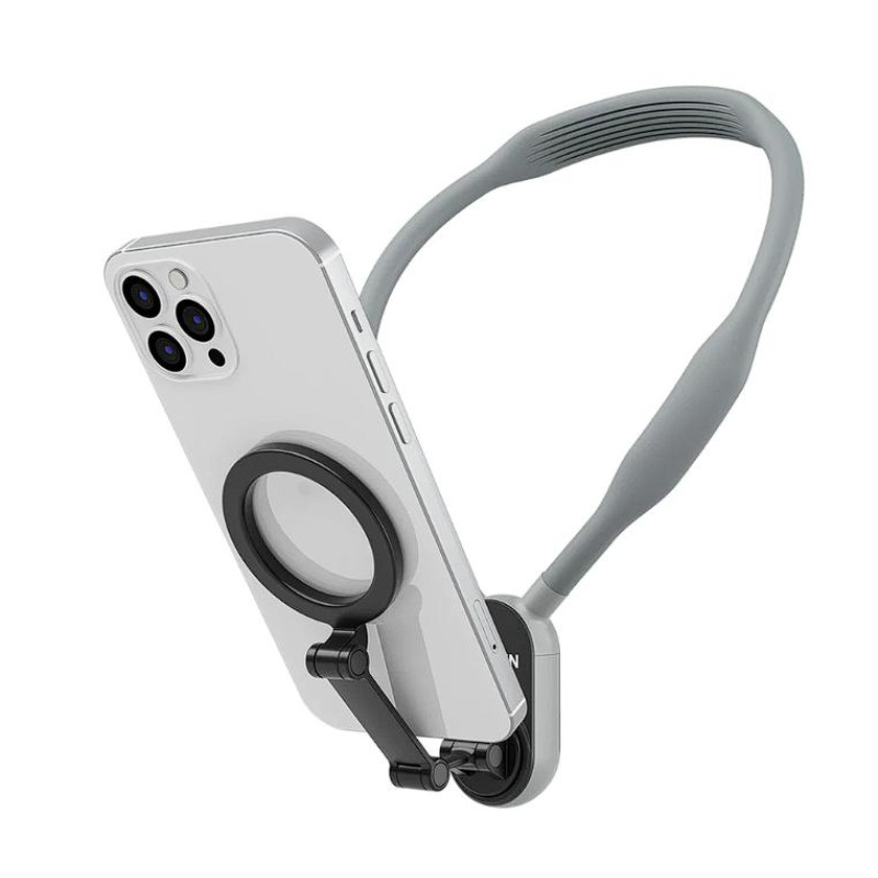 Магнитное крепление на грудь для смартфона с MagSafe Telesin MNM-001 (Синий)