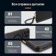 Водонепроницаемый чехол для телефона iPhone 16 Pro Max Telesin P4-WTP-05 с MagSafe