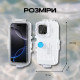 Водонепроникний чохол з червоним фільтром для iPhone 16 Pro Max до 40м Puluz PU9118T