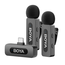 Мікрофон бездротовий подвійний Android iPhone 15 Type-C BOYA BY-V20 V2.0