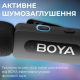 Мікрофон бездротовий подвійний Android iPhone 15 Type-C BOYA BY-V20 V2.0
