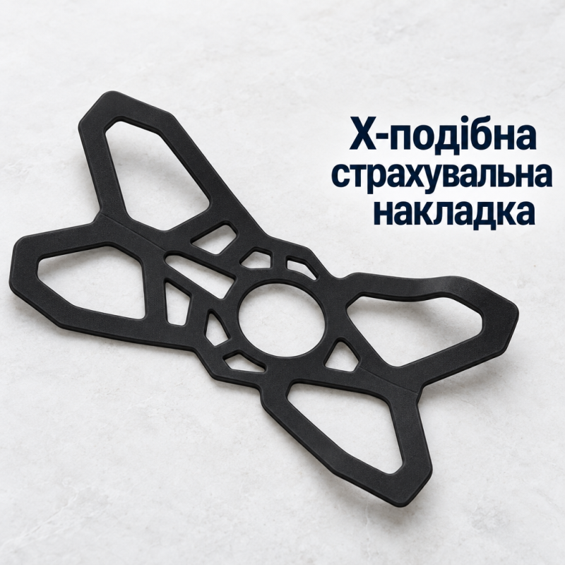 Набір кріплень на голову 5-в-1 для екшн-камери та смартфона 60–100 мм