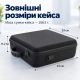 Сумка-кейс для PlayStation 5 Slim і 2 контролерів з плечовим ременем (Чорний)