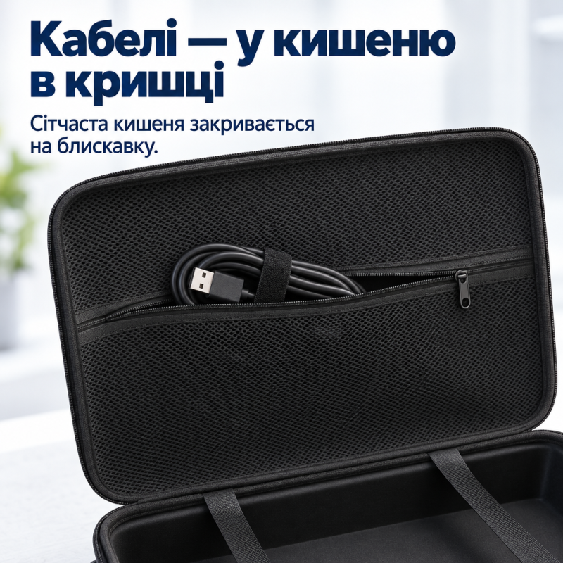 Сумка-кейс для PlayStation 5 Slim і 2 контролерів з плечовим ременем (Чорний)